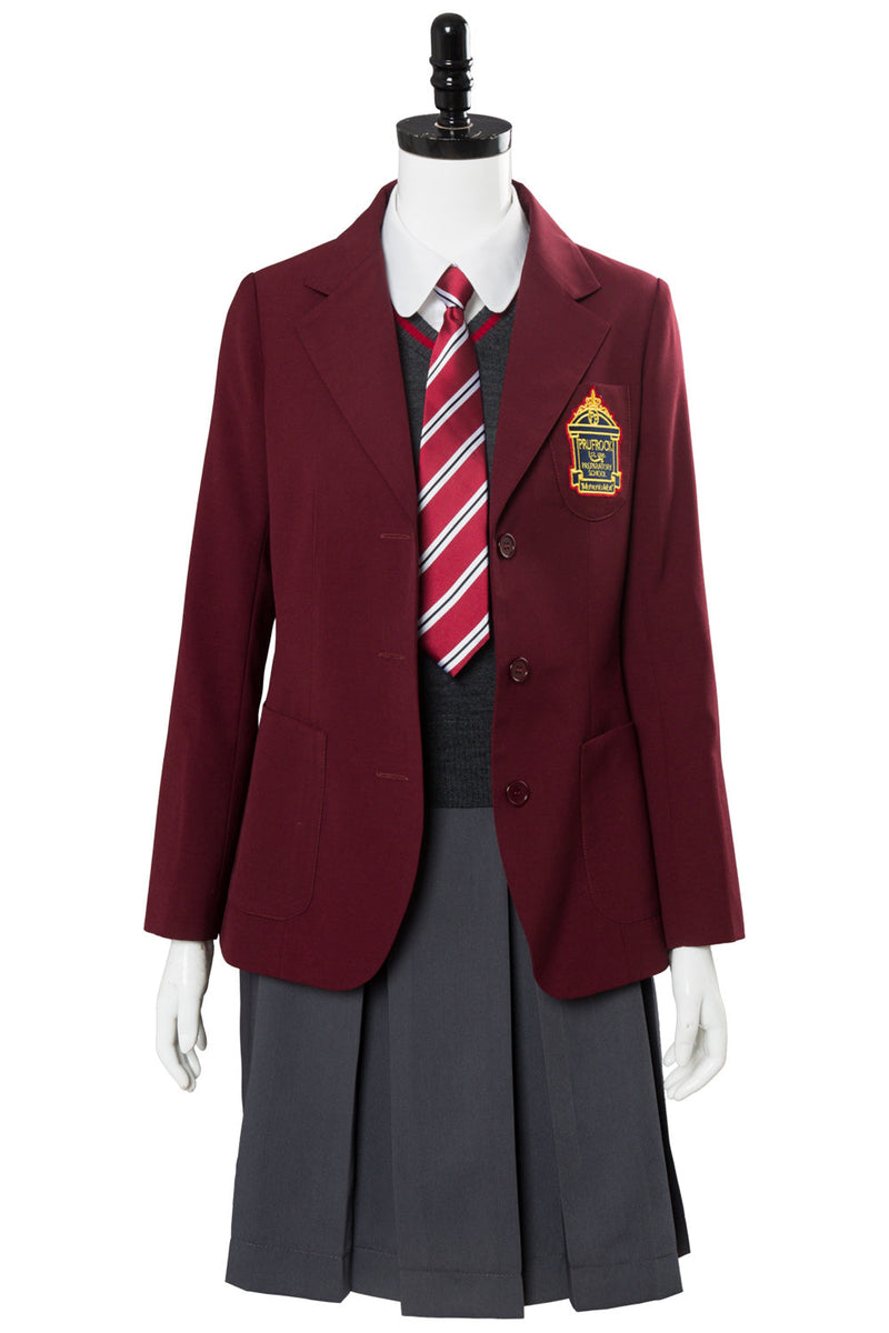 A Series of Unfortunate Events  Violet Baudelaire School Uniform Cosplay Costume