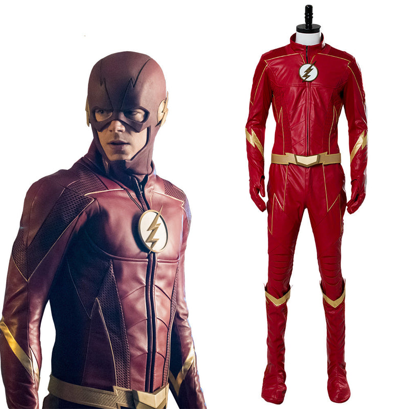 The Flash Season 4 Barry Allen Flash Outfit Suit Cosplay Costume