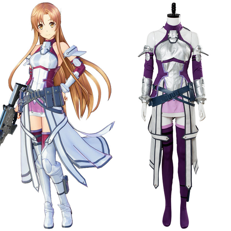 Sword Art Online:Fatal Bullet Asuna Outfit Cosplay Costume