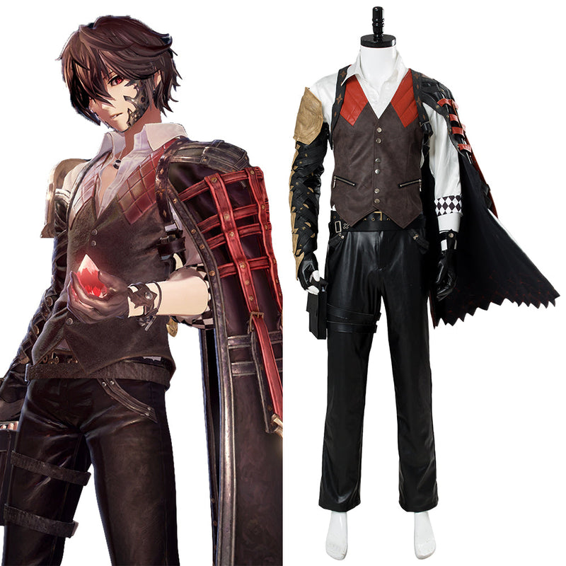 Video Game Code Vein Louis Rui Outfit Cosplay Costume