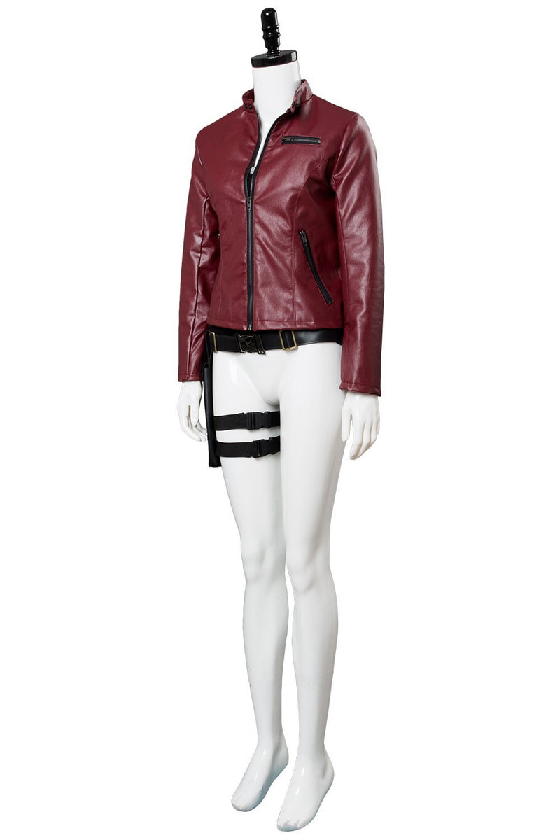 Video Game Resident Evil 2 Remake Claire Redfield Outfit Cosplay Costume