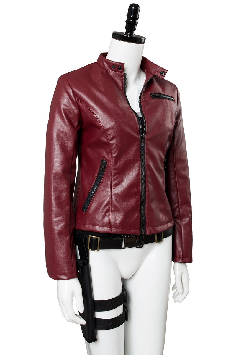 Video Game Resident Evil 2 Remake Claire Redfield Outfit Cosplay Costume