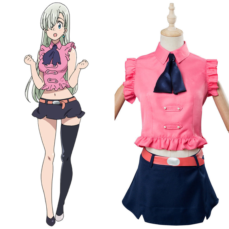 The Seven Deadly Sins Elizabeth Liones Boar Hat Cosplay Costume