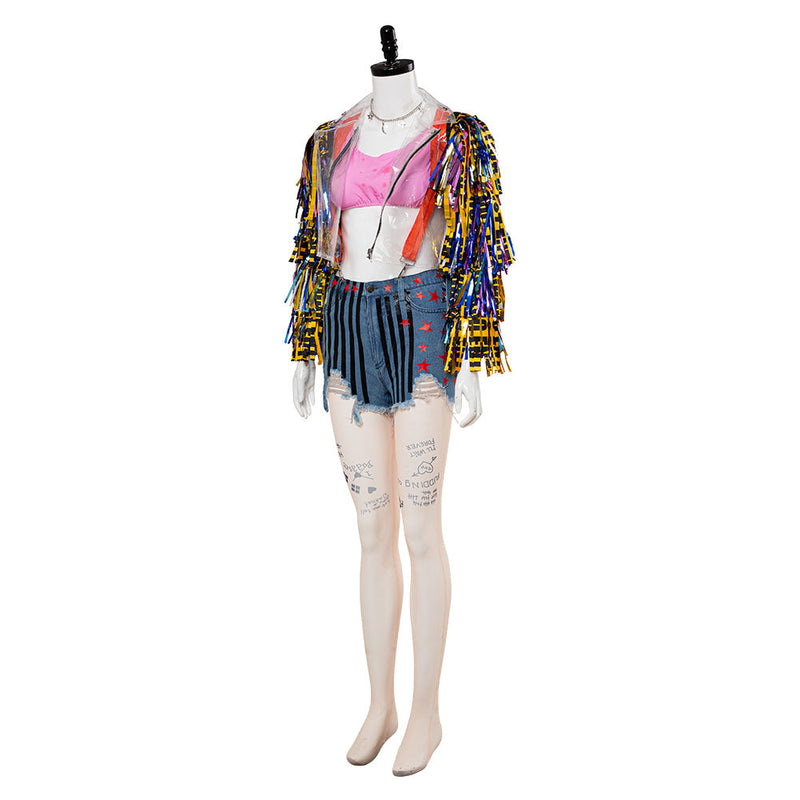 Birds of Prey (And the Fantabulous Emancipation of One Harley Quinn) Cheerleader Outfit Cosplay Costume