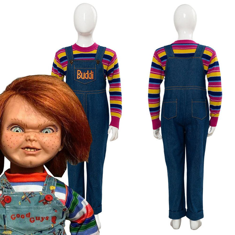 Child's Play 2019 Chucky Kids Children Cosplay Costume