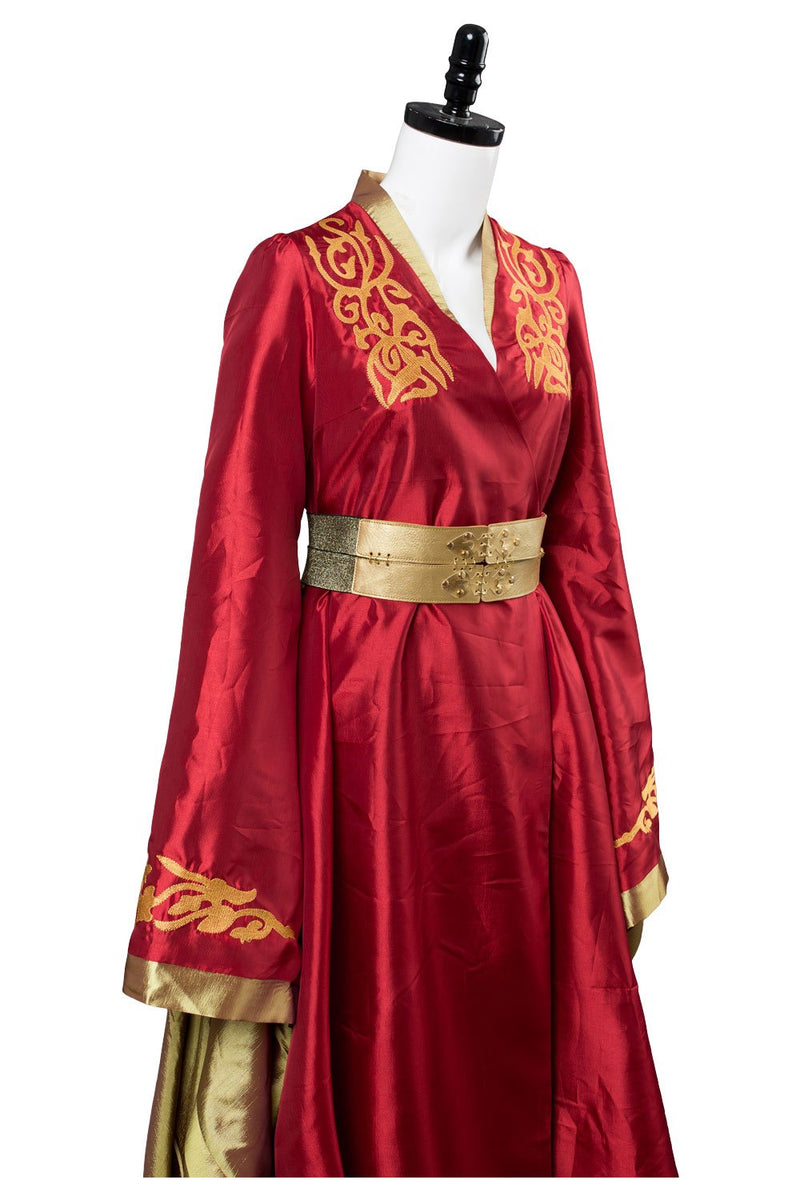 Game of thrones Cersei Lannister Red Luxury Dress Cosplay Costume