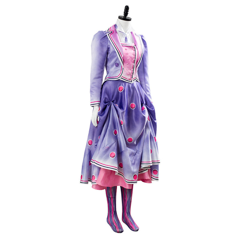 Jane Banks A Cover Is Not The Book Cosplay Hand Panted 2018 Mary Poppins Returns 2 Suit Cosplay Costume