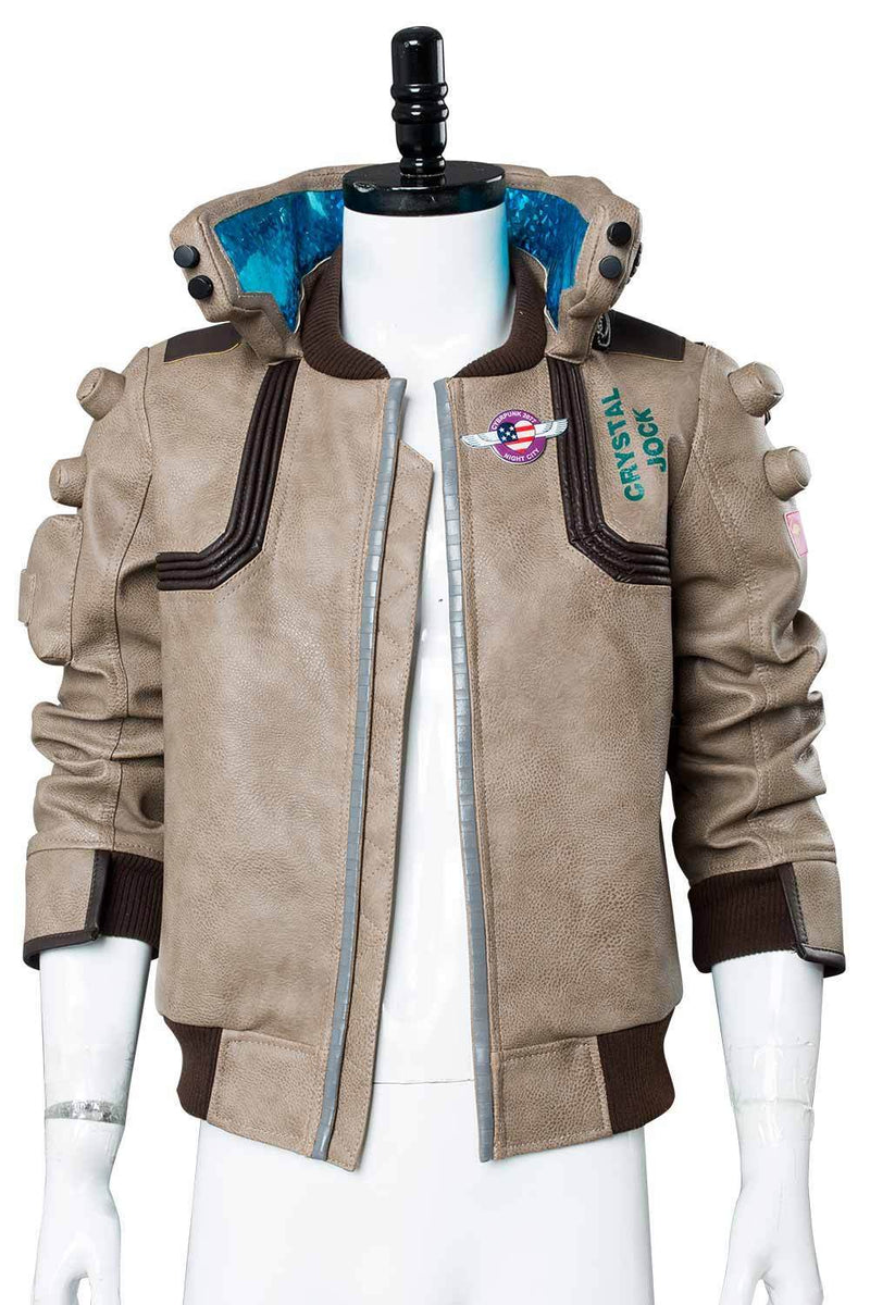 Video Game Cyberpunk 2077 V Jacket Cosplay Costume Merchandise