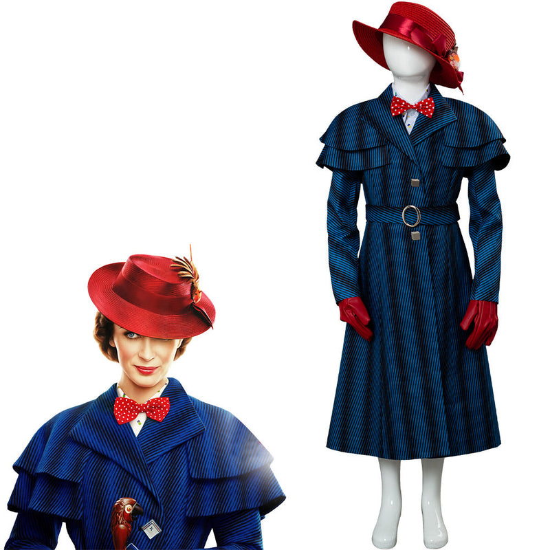 Mary Poppins Returns Mary Poppins for Kids Children Cosplay Costume