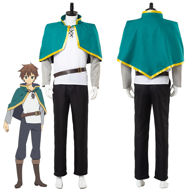 KonoSuba: God’s Blessing on this Wonderful World! Satou Kazuma Coat Pants Cosplay Costume