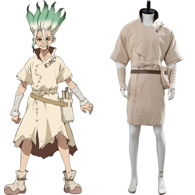 2019 Dr. Stone Senku Ishigami Cosplay Costume