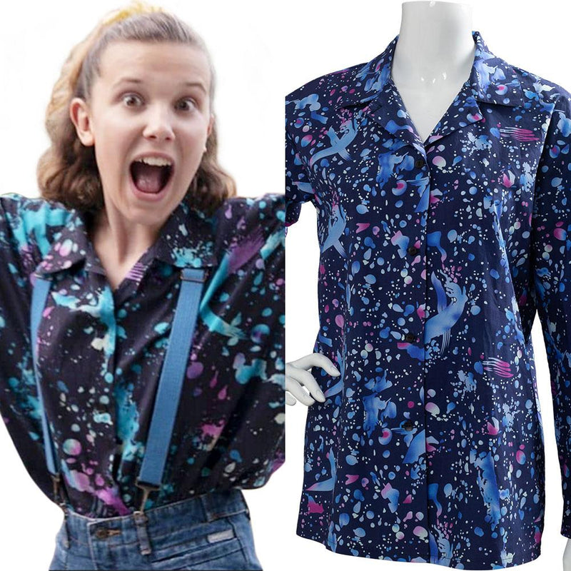 Stranger Things 3 Eleven T-shirt Cosplay Costume