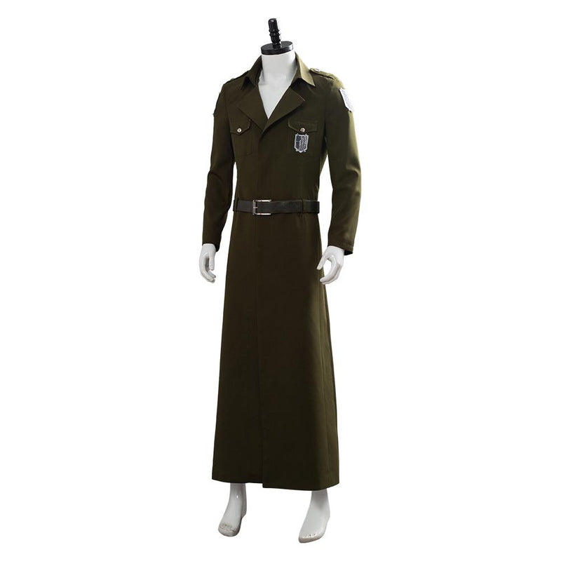 Attack on Titan Season 3 Eren Cosplay Costume Scouting Legion Soldier Officer Uniform