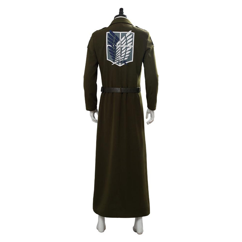 Attack on Titan Season 3 Eren Cosplay Costume Scouting Legion Soldier Officer Uniform