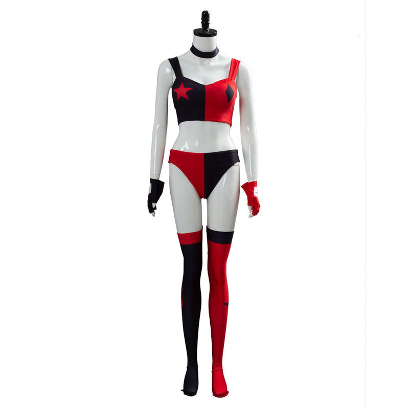 Harley Quinn 2019 Anime Outfit Halloween Carnival Suit Cosplay Costume