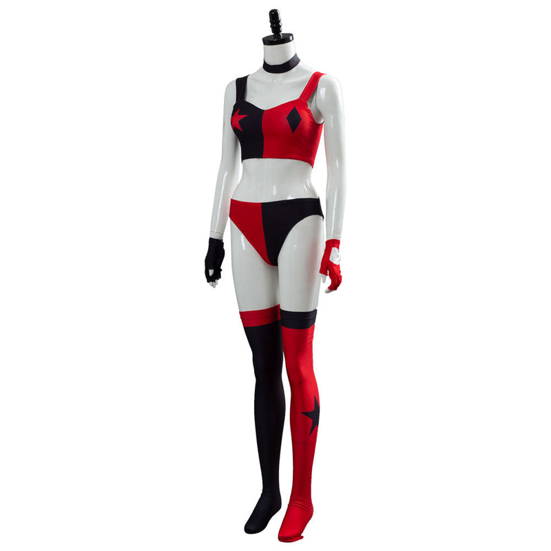 Harley Quinn 2019 Anime Outfit Halloween Carnival Suit Cosplay Costume