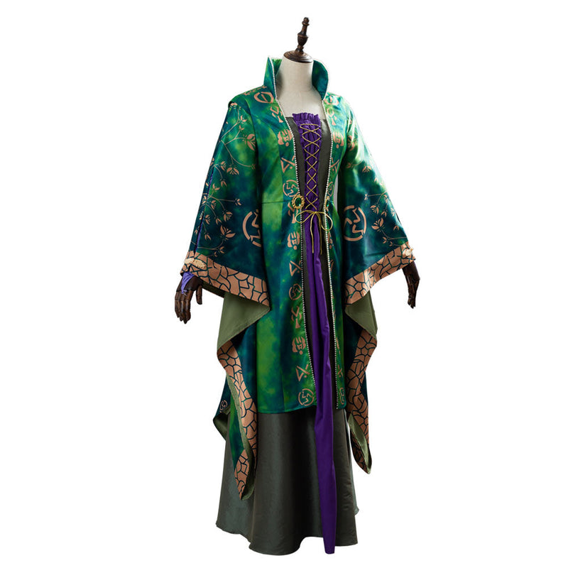 Hocus Pocus Winifred Sanderson Dress Suit Cosplay Costume