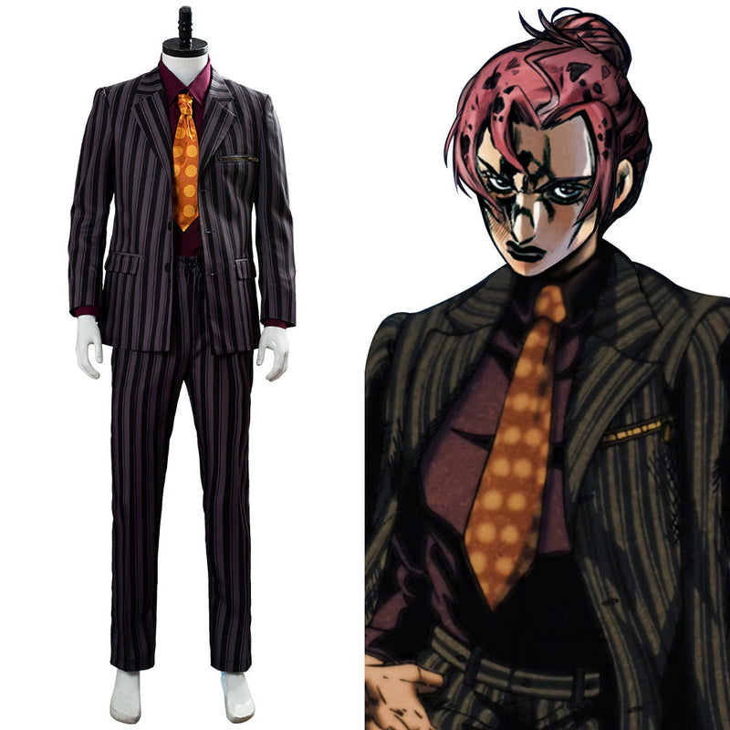 Diavolo JoJo‘s Bizarre Adventure: Golden Wind Outfit Cosplay Costume