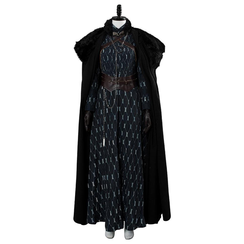 Game of Thrones 8 Sansa Stark Woman Halloween Costume Cosplay Costume