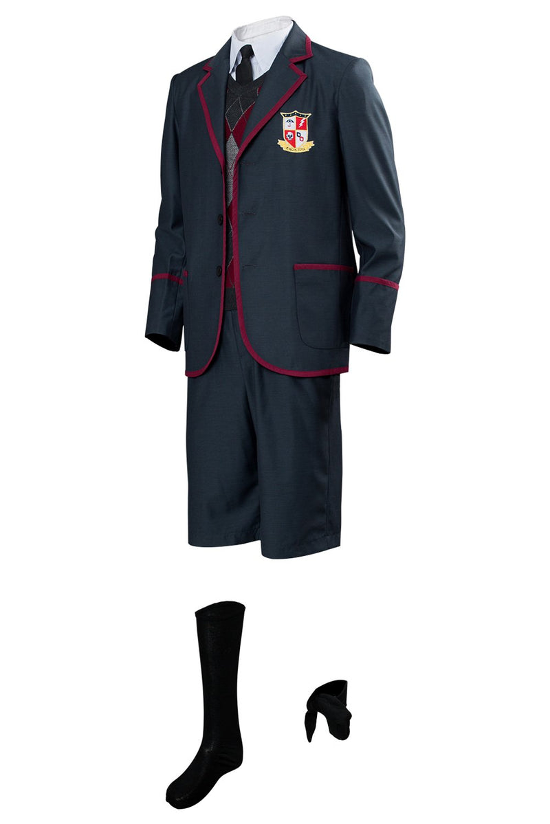 The Umbrella Academy Boys Kids Children School Uniform Cosplay Costume