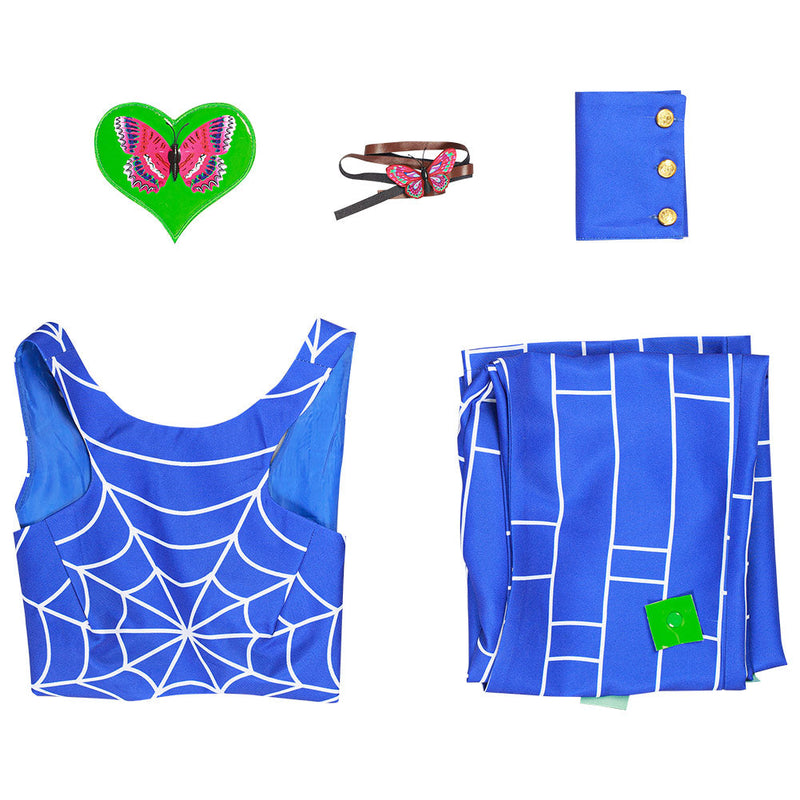 JoJo‘s Bizarre Adventure: Stone Ocean Jolyne Cujoh Pants Vest Outfits Halloween Carnival Suit Cosplay Costume