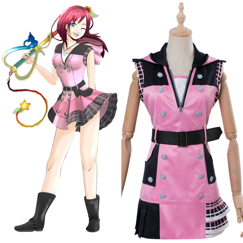 Kingdom Hearts III Kairi Dress Cosplay Costume