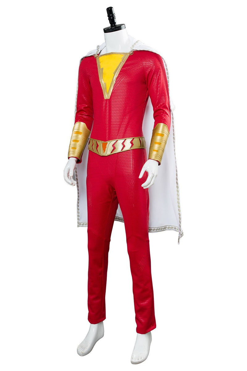 2019 Movie Shazam Billy Batson Outfit Cosplay Costume