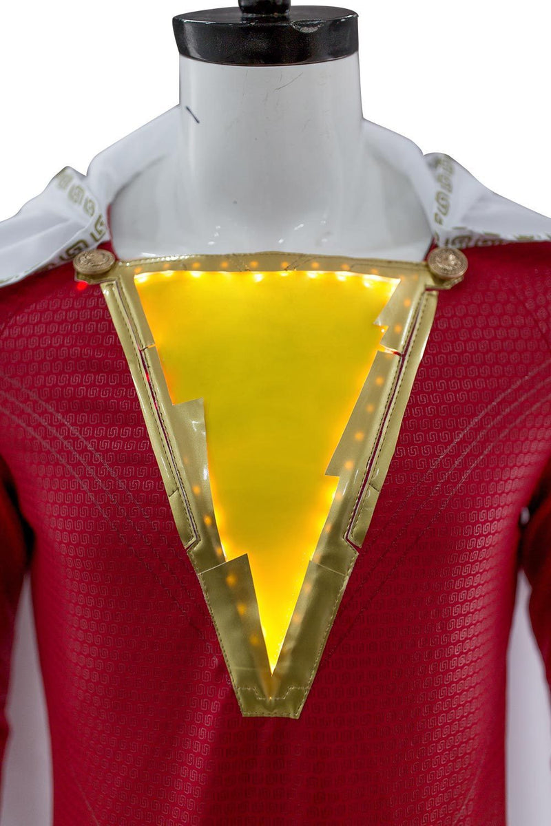 2019 Movie Shazam Billy Batson Outfit Cosplay Costume