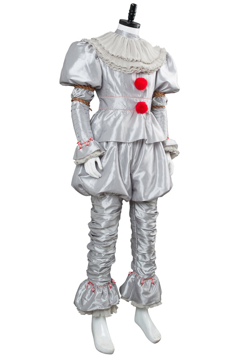 IT 2 Pennywise Clown Outfit Cosplay Costume Stephen King Adult Men Women