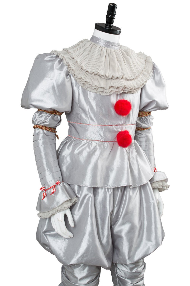 IT 2 Pennywise Clown Outfit Cosplay Costume Stephen King Adult Men Women