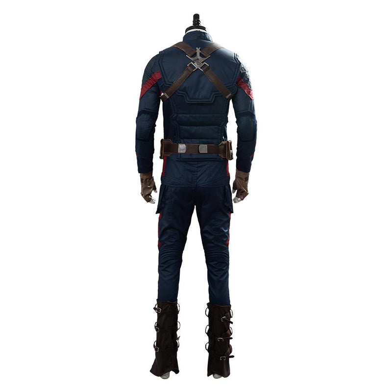 Avengers 4: Endgame Steve Rogers Captain America Cosplay Costume