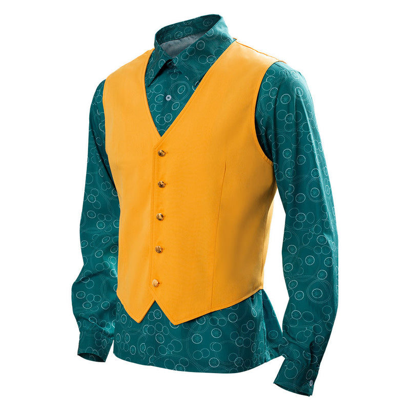 Joker Joaquin Phoenix Arthur Fleck Shirt With Vest Cosplay Costume