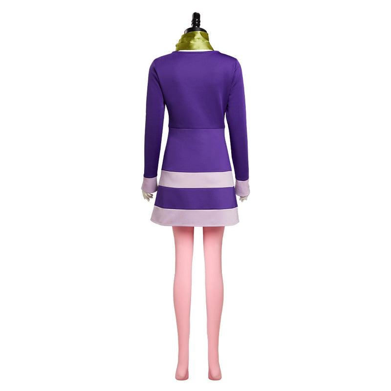 Scooby Doo! Where Are You? Daphne Blake Cosplay Costume Dress Outfits