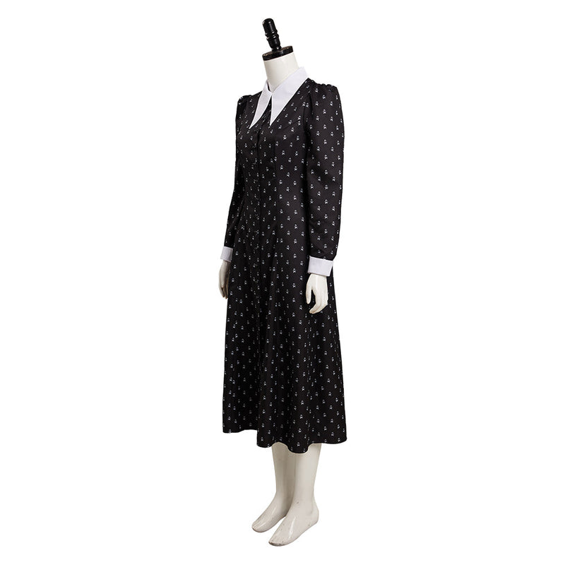 Adult Wednesday (2022) The Addams Family Wednesday Dress Cosplay Costume Outfits