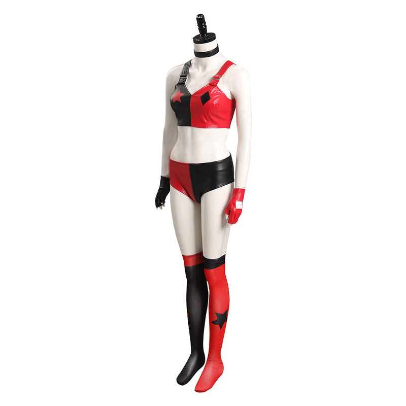 Harley Quinn Cosplay Costume Outfits Halloween Carnival Suit