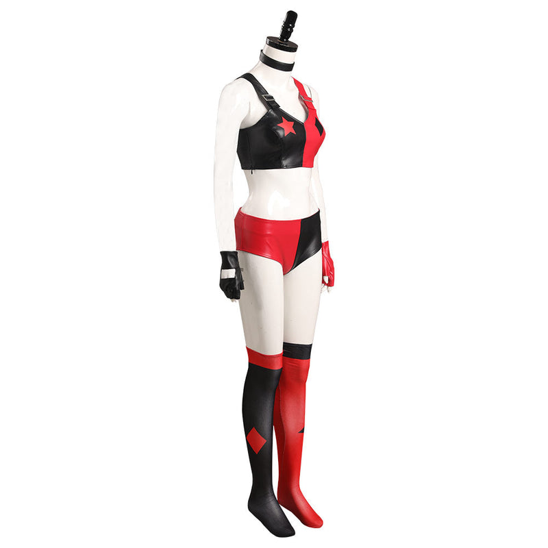 Harley Quinn Cosplay Costume Outfits Halloween Carnival Suit