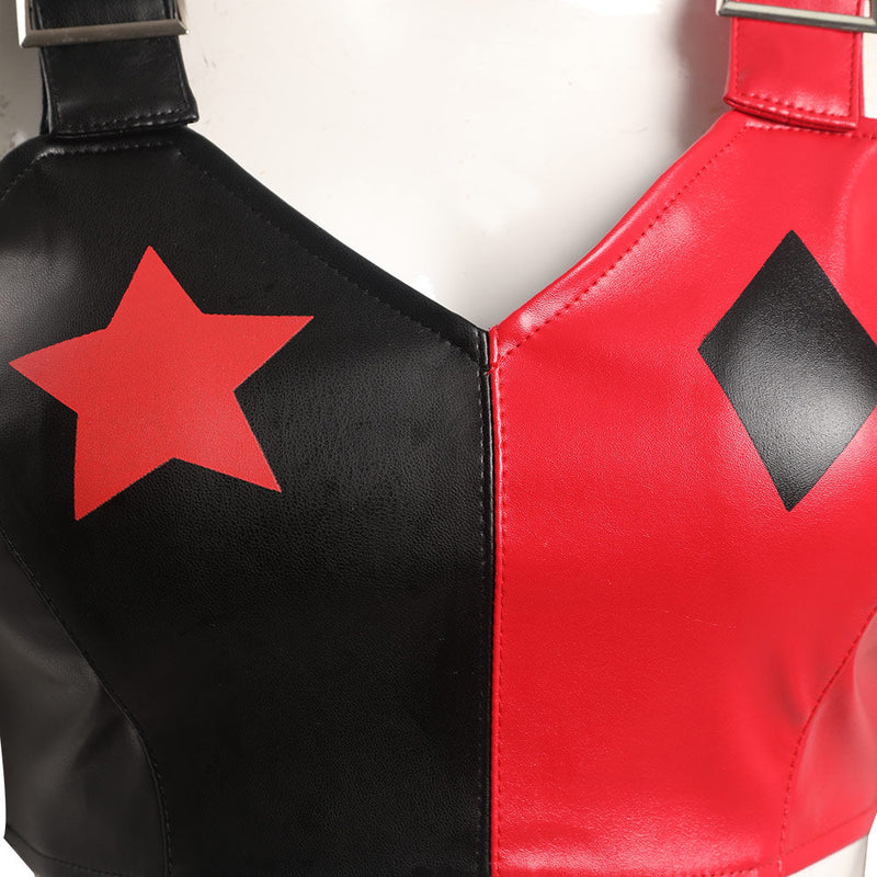 Harley Quinn Cosplay Costume Outfits Halloween Carnival Suit