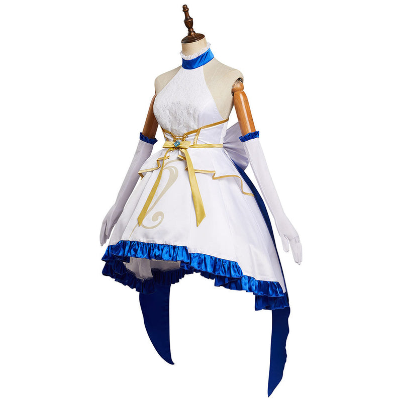 Genshin Impact Ganyu Lolita Dress Cosplay Costume Outfits