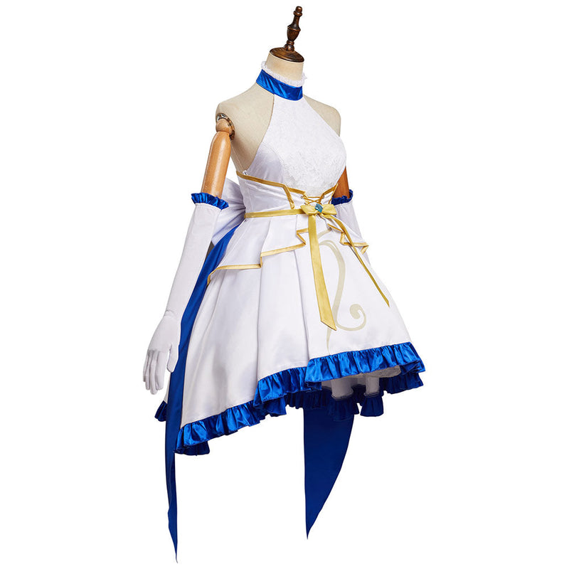 Genshin Impact Ganyu Lolita Dress Cosplay Costume Outfits