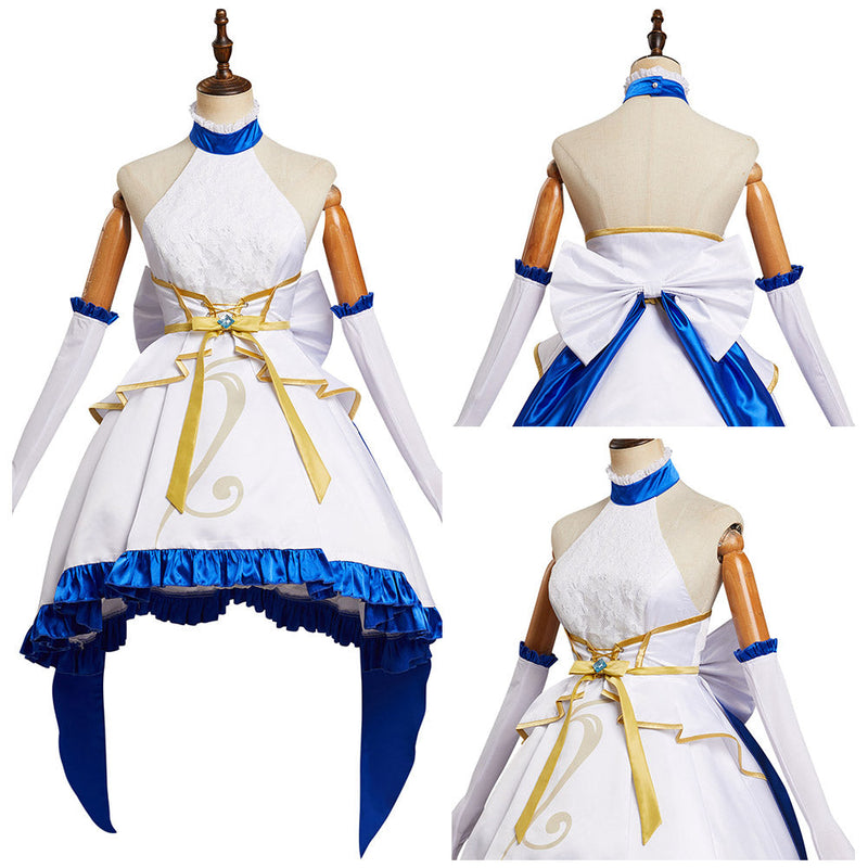 Genshin Impact Ganyu Lolita Dress Cosplay Costume Outfits