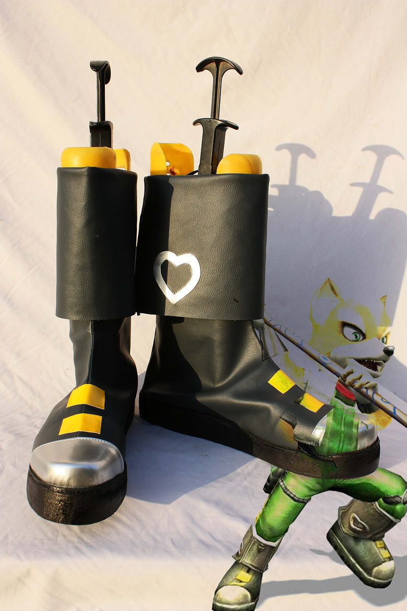 Star Fox Fox McCloud Cosplay Boots Shoes Custom Made