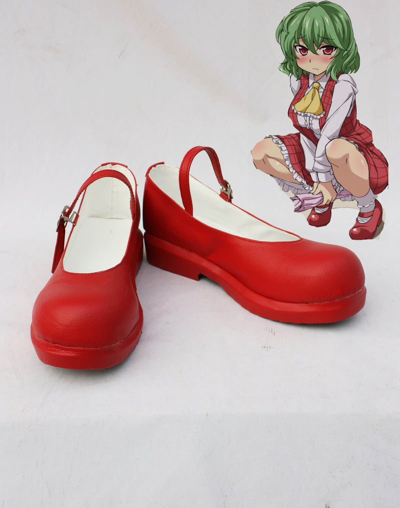 Touhou Project Kazami Yuuka Cosplay Shoes Boots