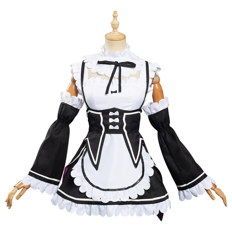 Re: Life in a Different World from Zero Rem Outfit Cosplay Costume