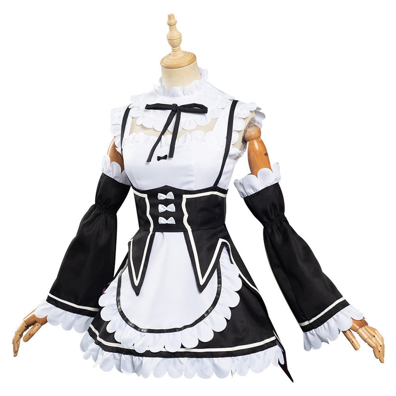 Re: Life in a Different World from Zero Rem Outfit Cosplay Costume