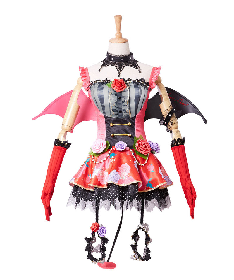 Love Live! New SR Maki Nishikino Little Devil Transformed Uniform Halloween Cosplay Costume