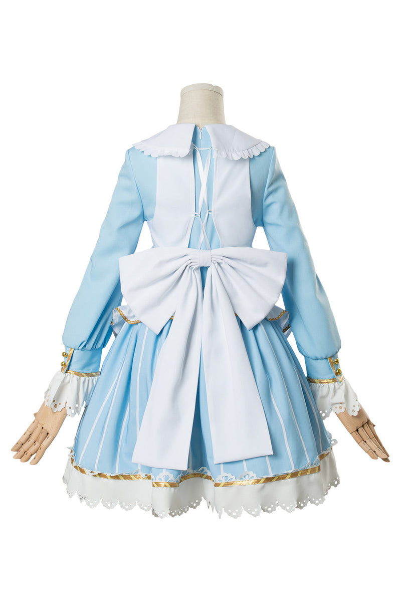 Love Live ! Ruby Kurosawa Aqours Wonderland Ver Maid Dress Cosplay Costume