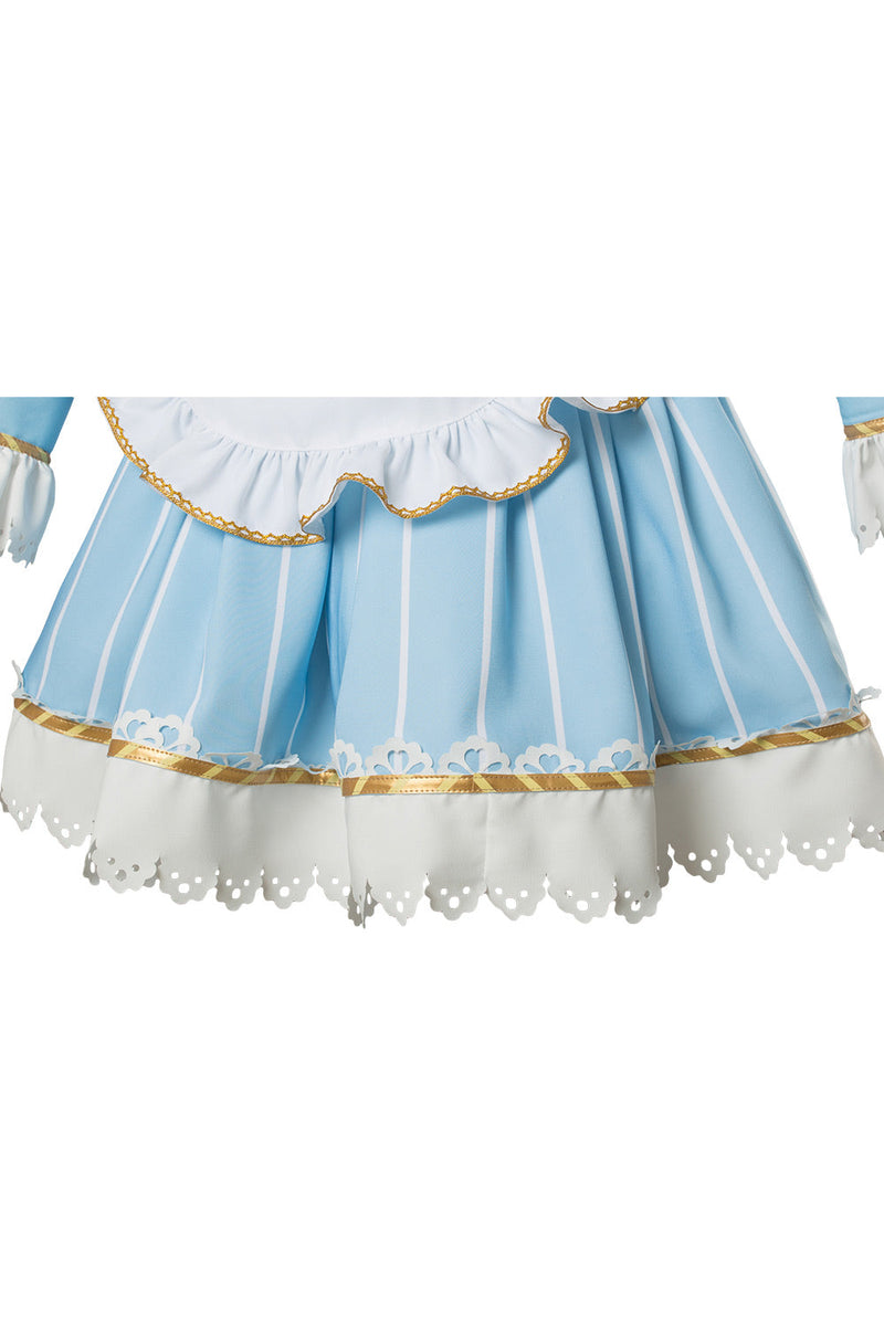 Love Live ! Ruby Kurosawa Aqours Wonderland Ver Maid Dress Cosplay Costume