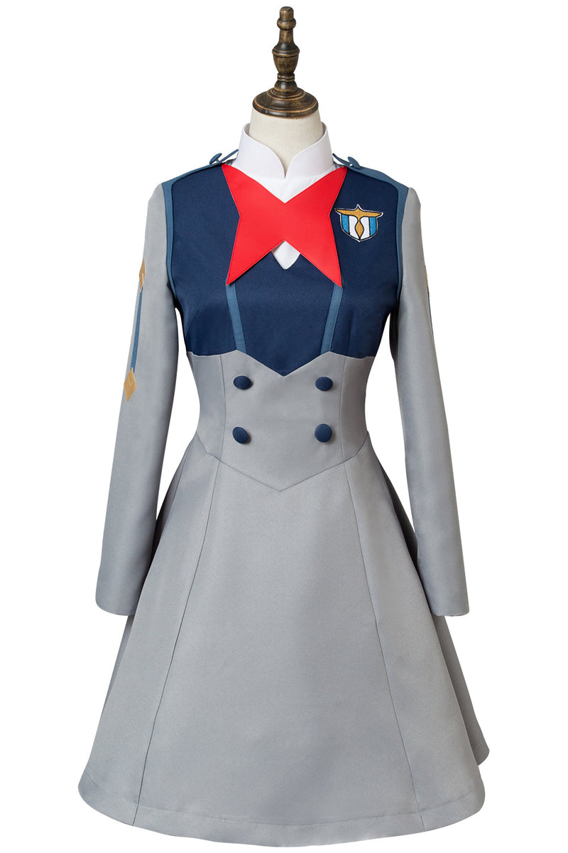 DARLING in the FRANXX Ichigo Code 015 Girls Uniform Dress Cosplay Costume