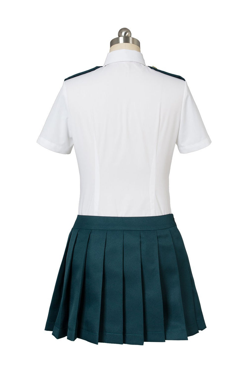 Boku no Hero Academia My Hero Academia Ochako Uraraka Tsuyu Asui Summer Uniform Dress Cosplay Costume