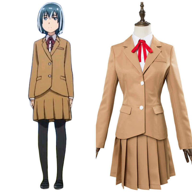 Hinamatsuri Hina Yoshifumi Girls School Uniform Dress Cosplay Costume